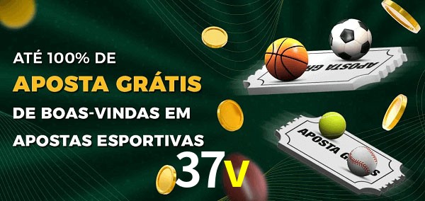 37v Ate 100% de Aposta Gratis