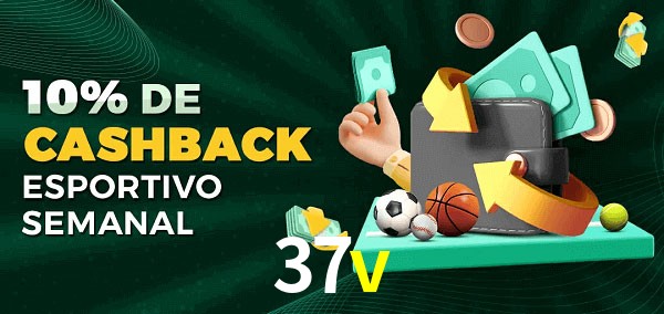 10% de bônus de cashback na 37v